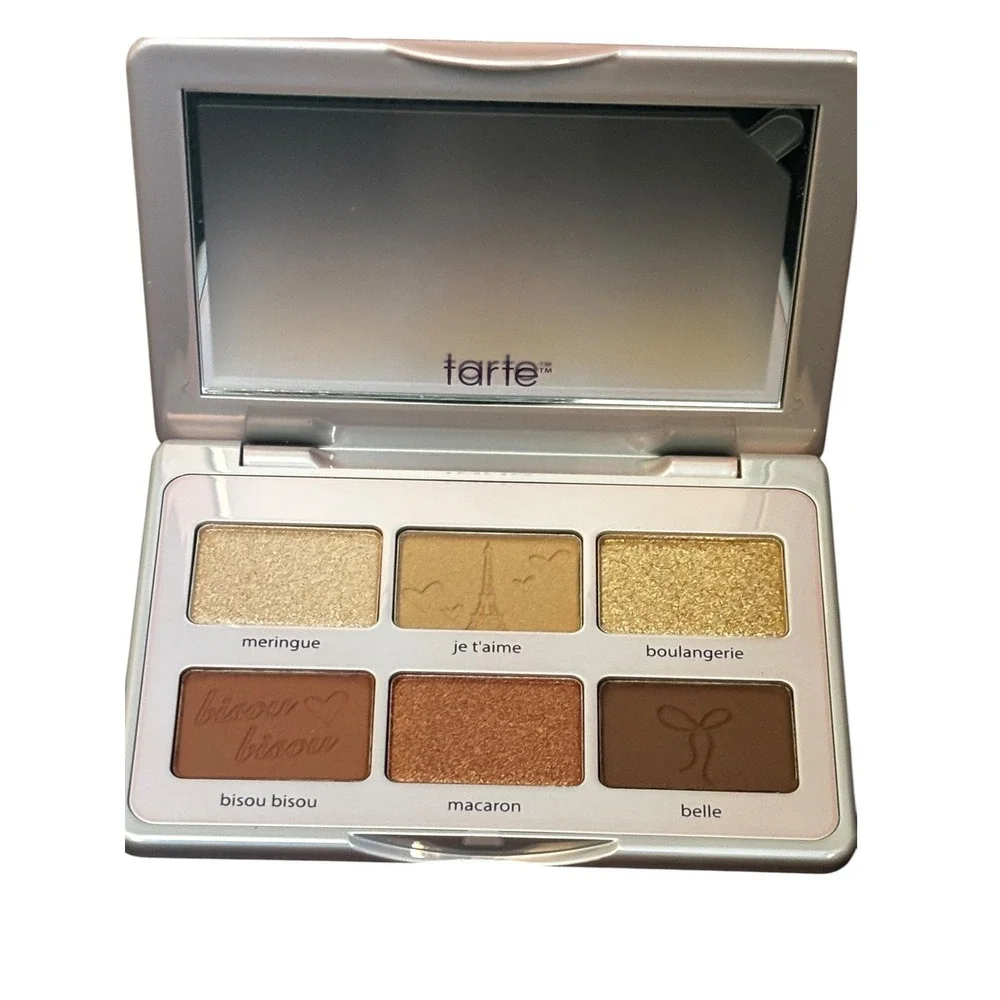 Tarte Tartelette Creme Brulee Amazonian Clay Travel Eyeshadow Palette Neutral